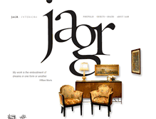 Tablet Screenshot of jagrinteriors.com